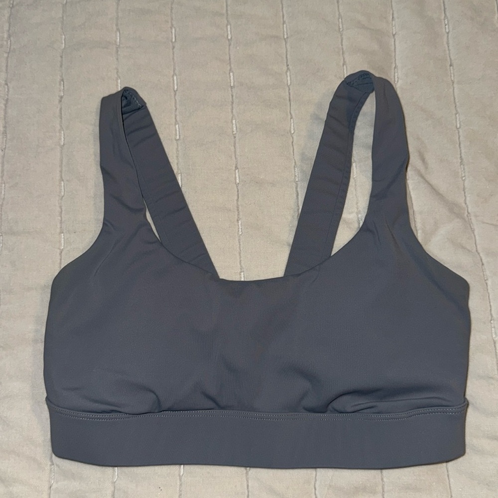 VUORI Stride Bra Flint/ blue color